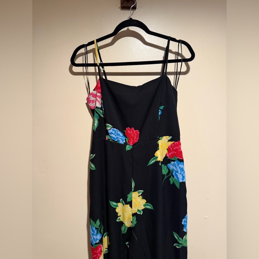 Baltic Born Black Floral Wide-Leg Jumpsuit - Picture 6 of 13